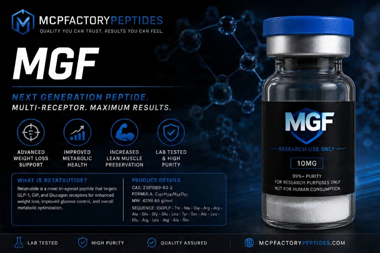 Certificate of Analysis - Mechano Growth Factor (MGF)